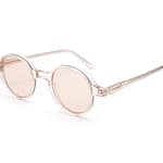 monture solaire homme femme lgr reunion acetate ronde vintage rose translucide verre rose monture solaire homme femme lgr reunion acetate ronde vintage rose translucide verre rose
