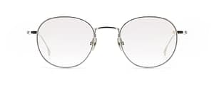 Gotti Precious Objects PO 01 silver face Lunettes Gotti Precious Objects PO 01 silver en titane vue de face – monture suisse minimaliste chez The House of Eyewear opticien Gotti Paris 1er