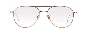 Gotti Precious Objects PO 03 rose gold face Lunettes Gotti Precious Objects PO 03 rose gold en titane vue de face – monture suisse élégante chez The House of Eyewear opticien Gotti Paris 1er