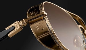 monture solaire homme Matsuda pilote coque gold monture solaire homme Matsuda pilote coque gold