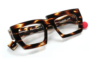 Sabine Be Be Drunk écaille tigrée 3/4 lunettes Sabine Be Be Drunk écaille tigrée 3/4 monture design The House of Eyewear Paris