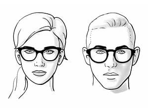 lunettes visage ovale allongé lunettes visage ovale allongé