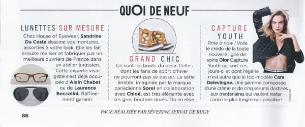 House of eyewear - presse Gala 2