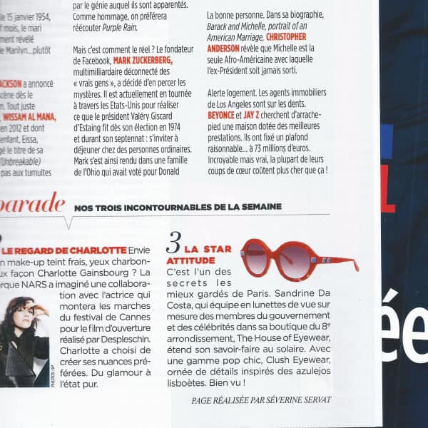 House of eyewear - presse Gala