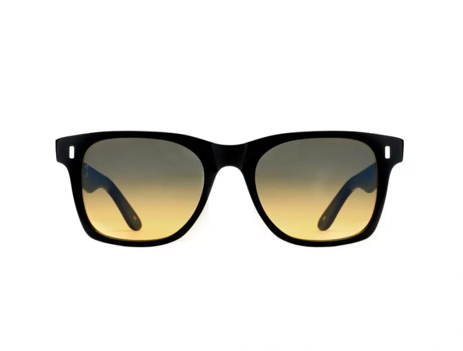 monture solaire homme femme lgr jambo acetate rectangulaire noir verre violet photochromique