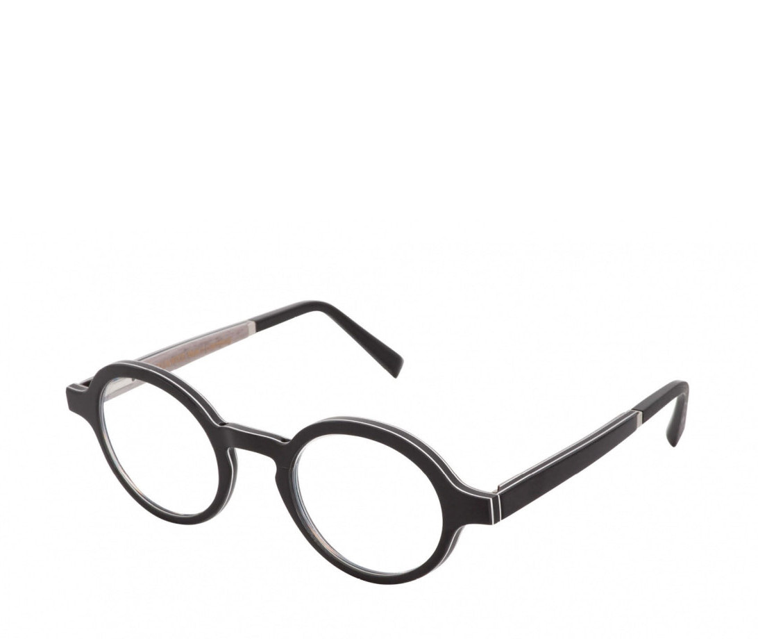 monture optique homme femme gold and wood zao ronde bois marron