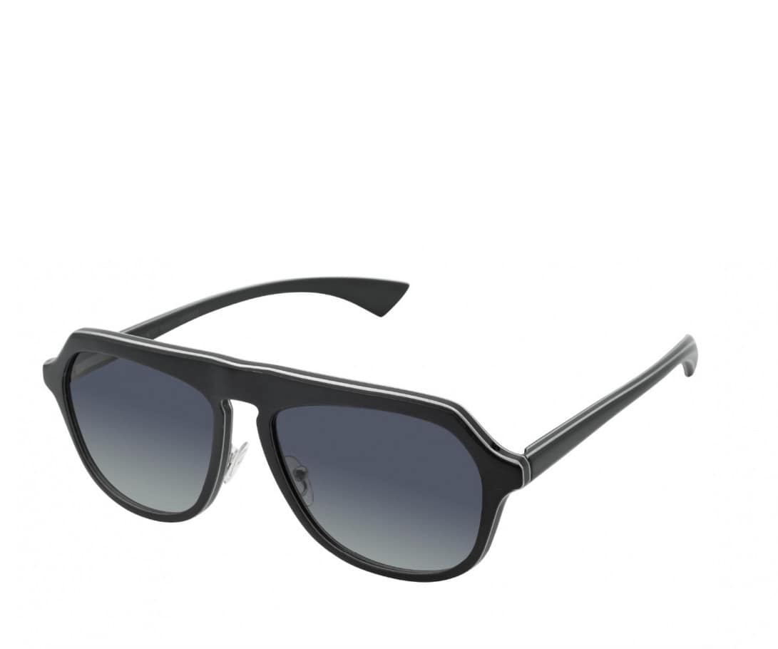monture solaire homme femme gold and wood alucor grande pilote bois marron