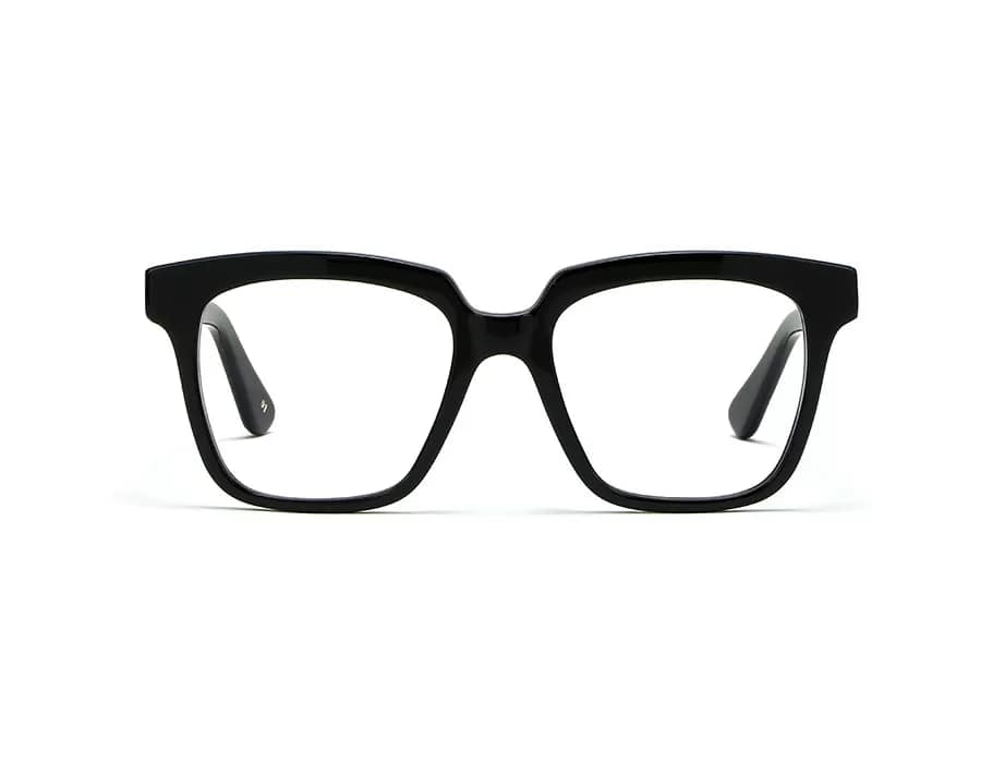 monture optique homme femme lgr dakhla acetate epaisse grande carre noire