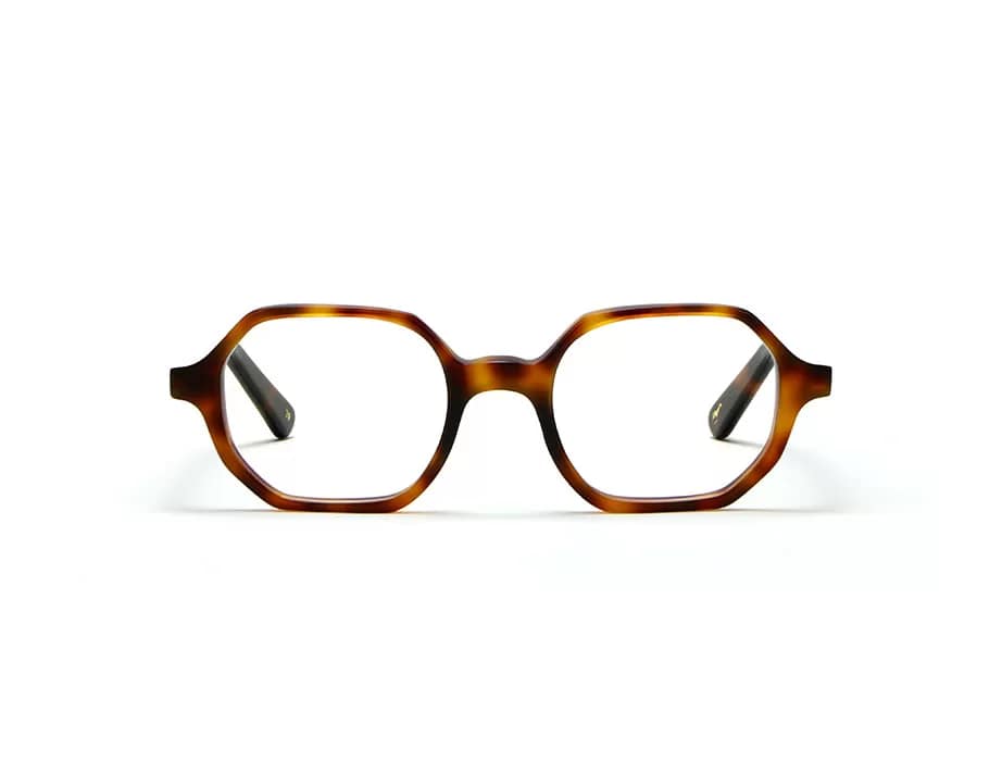 monture optique homme femme lgr zanzibar acetate hexagonale ecaille
