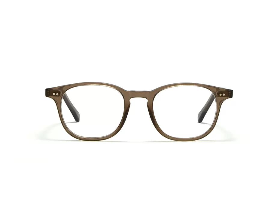 monture optique homme femme lgr fez acetate carré fine gris transparent