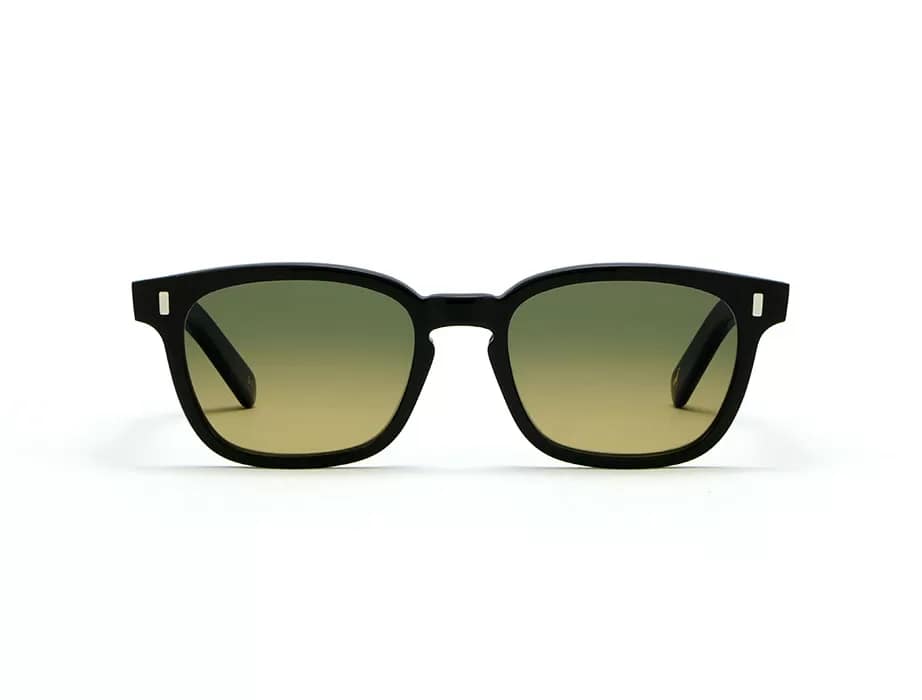 monture solaire homme femme lgr malabo bold rectangulaire noir verre jaune photochromique