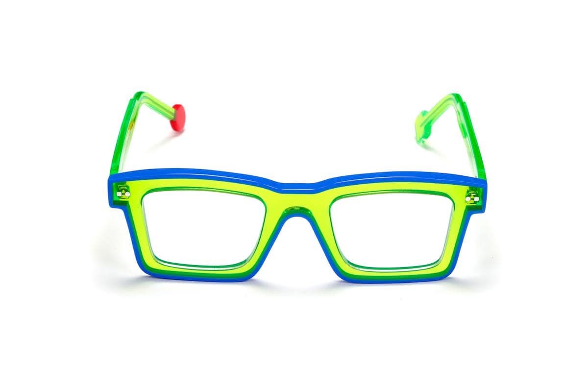 monture optique homme femme sabine be acetate epaisse carré rectangle verte bleu be bobo