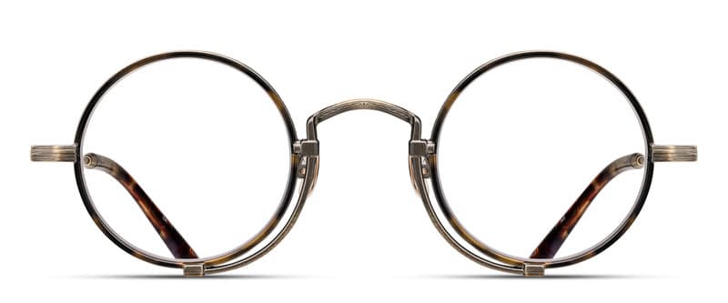 monture lunette 10103H matsuda ronde bronze titane originale optique