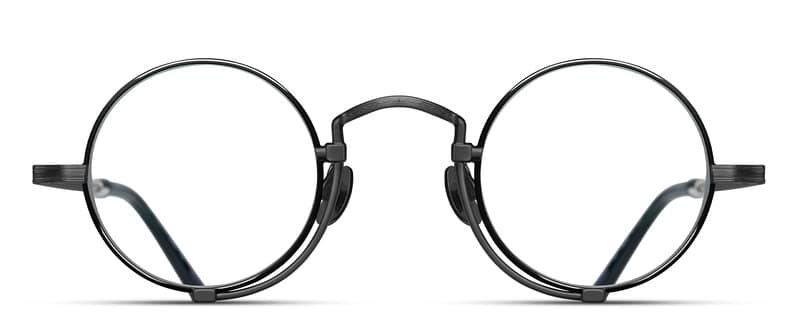 monture lunette createur 10103H matsuda ronde noir titane originale optique