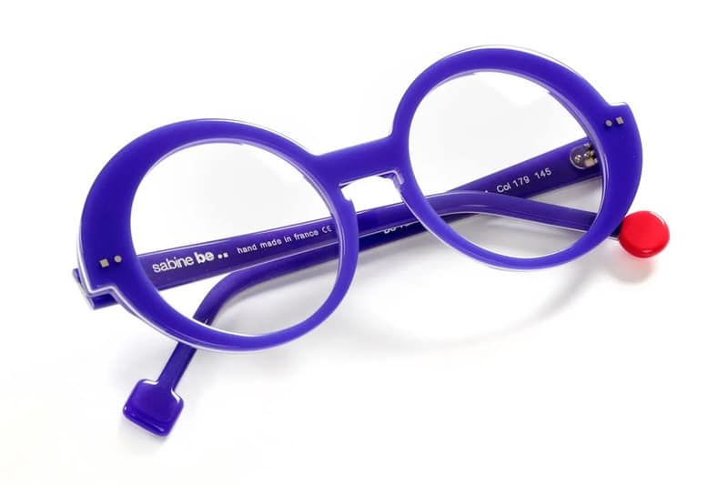 Monture optique femme Sabine Be Be Val de loire ronde violette