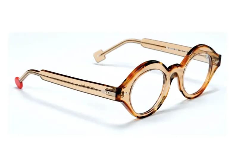 Monture acetate ecaille transclucide ronde homme femme Sabine BE be smile line