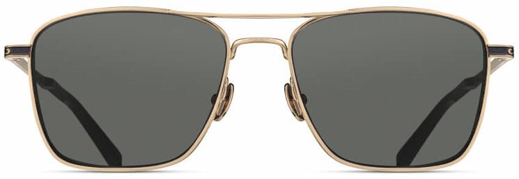 monture lunette créateur M3135 matsuda pilote doré titane originale solaire