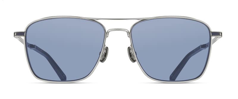 monture lunette créateur M3135 matsuda pilote argent titane originale solaire