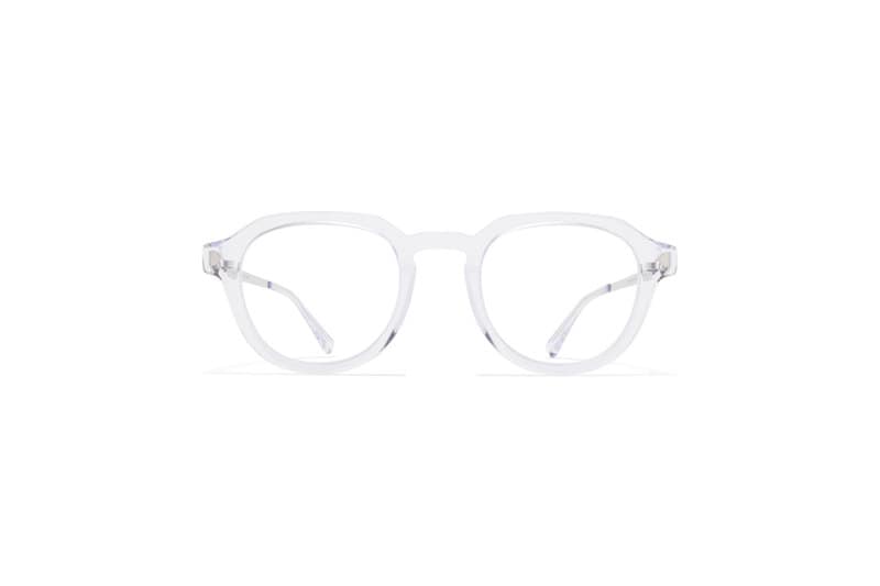 monture lunette createur elbert mykita pantos crystal combiné originale optique