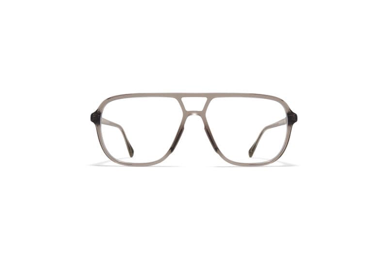 monture lunette createur kami mykita pilote grise acetate originale optique