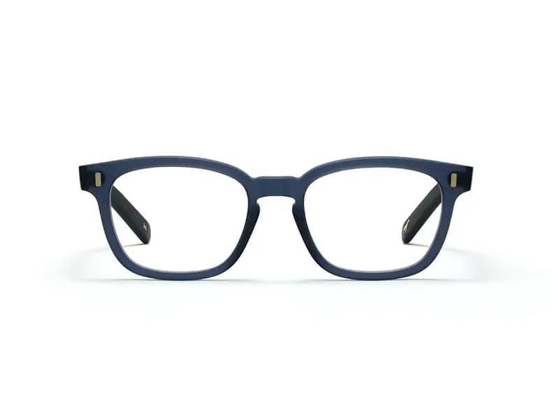 monture lunette créateur malabo bold lgr rectangle bleu acétate originale optique