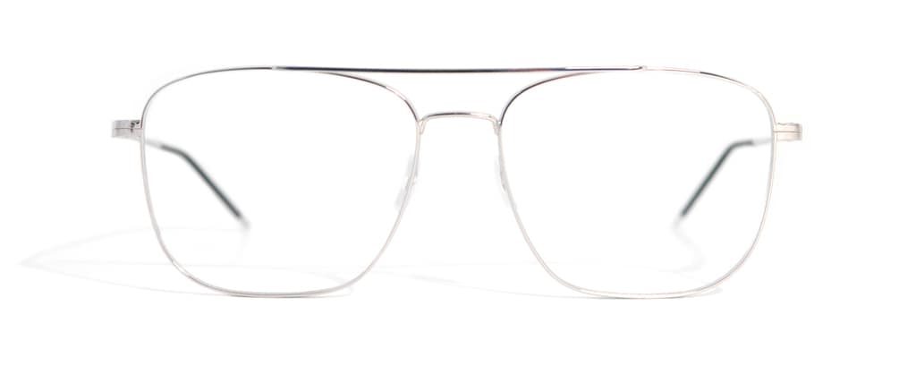 monture optique homme femme gotti dickens metal pilote silver