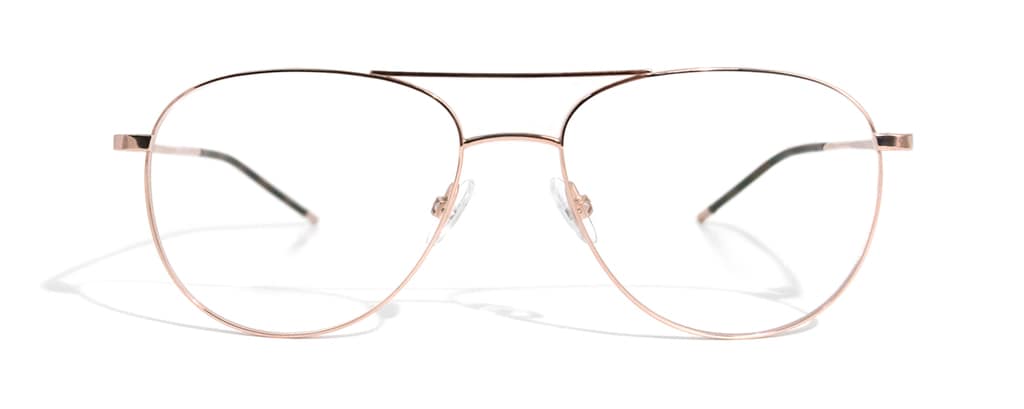 monture optique homme femme gotti damien metal pilote gold