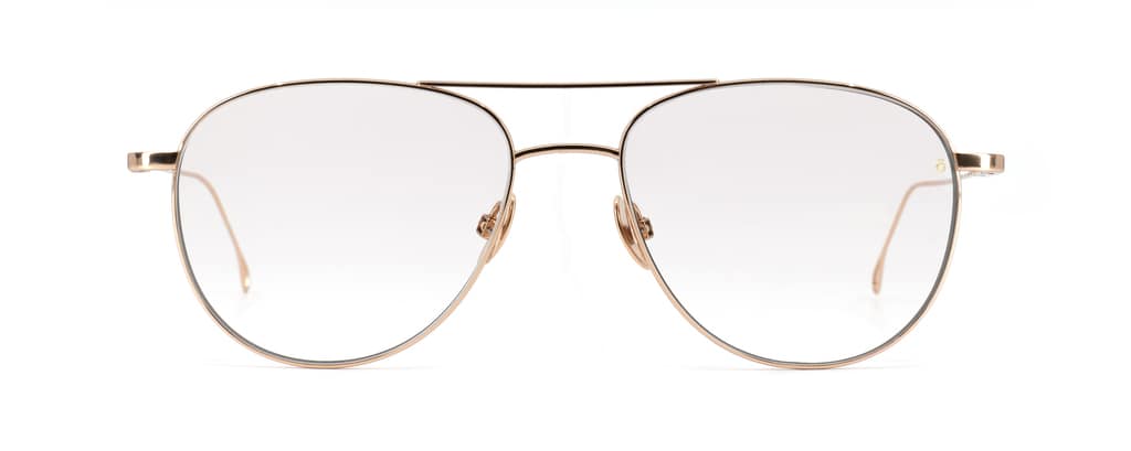 monture optique homme femme gotti precious objects PO03 gold verres gris
