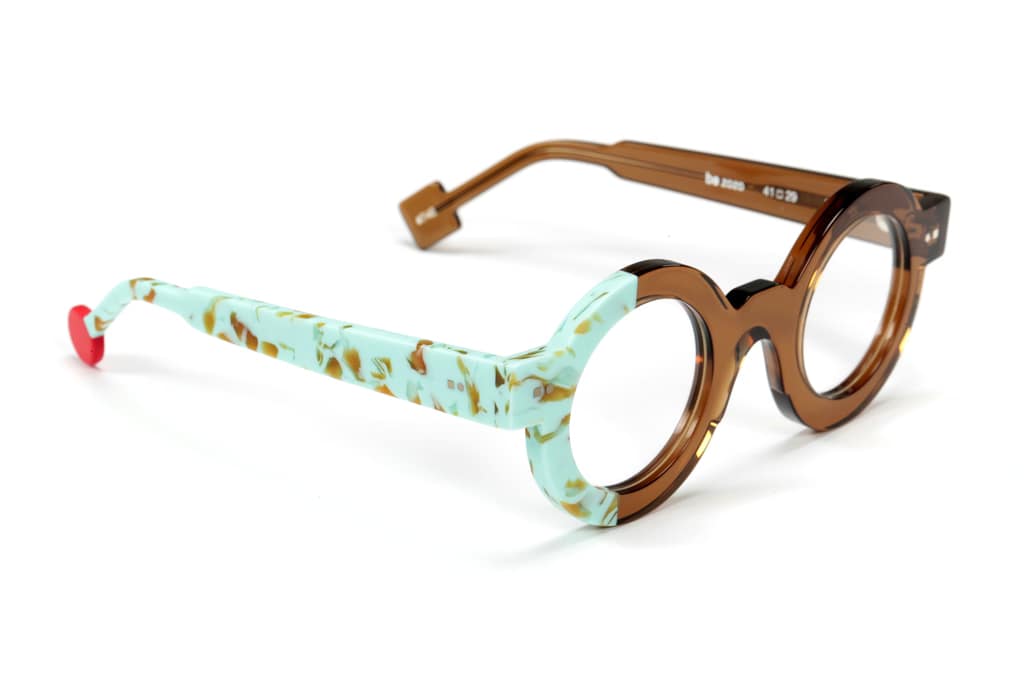 Sabine Be Be Zozo 746 profil monture marron turquoise