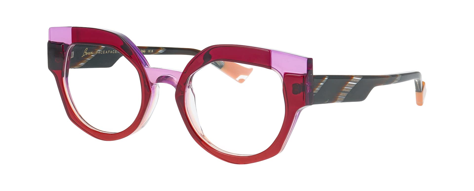 Face à Face BOCCA CHANCE 1 3-4 rouge dégradé